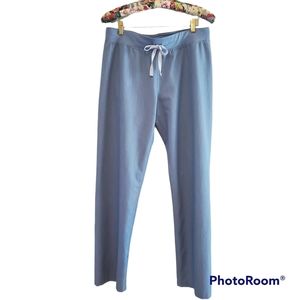 FIGS Women's Medium Livingston Scrub Pants Heathered indigo